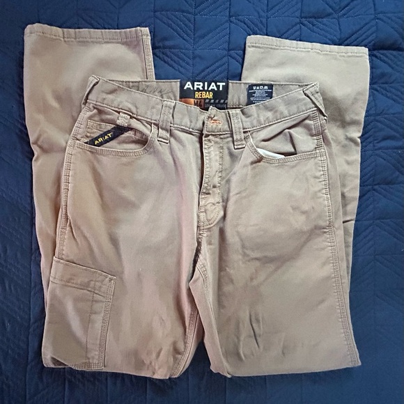 Ariat Rebar M4 Low rise Straight Leg Pants - Picture 1 of 7